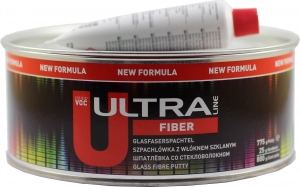 Купить 99122 Шпаклівка зі скловолокном ULTRA Novol Fiber, 0,8 кг - Vait.ua