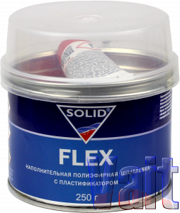 Купить Шпаклівка по пластику Solid Flex, 0,25 кг - Vait.ua