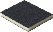 Двухсторонняя абразивная губка Flexifoam Soft Pad, 120x98x13мм, P80