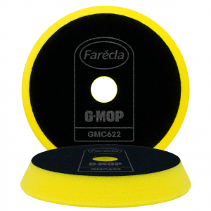 Купить GMC622 Поролоновий конусний полірувальний круг FARECLA G Mop 150мм, жовтий на липучці, діаметр 150 мм - Vait.ua