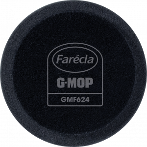 Купить GMF624 Поролоновий полірувальний круг FARECLA G Mop 6" Finishing Foam чорний, на липучці, діам. 150 мм - Vait.ua