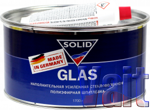 Купить Шпаклівка зі скловолокном SOLID GLASS, 1,7 кг - Vait.ua