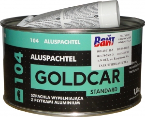 Купить Шпаклівка з алюмінієм Alu GOLD CAR, 1,8 кг - Vait.ua