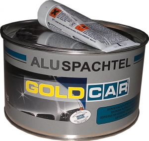 Купить Шпаклівка з алюмінієм Alu GOLD CAR, 1,5 кг - Vait.ua