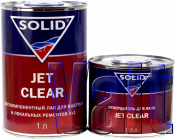 Лак Solid Jet Clear быстросохнущий (1л) + отвердитель (0,5л)
