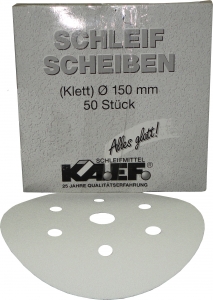 Купить Абразивний диск KAEF KFS ∅ 150 мм, 6+1 отворів, Р180 - Vait.ua