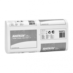 Купить Katrin 34401 Рушники паперові Plus One stop L 3 (90 серветок) - Vait.ua