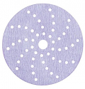 50525 Мультидирочний пурпурний абразивний диск 3M Hookit 734U, діам. 150 мм, конфіг. LD051A, Р120