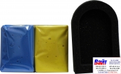 Marflo Аплікатор з 2-ма видами глини синя + жовта, 1шт