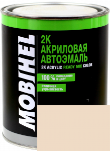 Купить 215 Емаль акрилова Helios Mobihel "Сафарі" (1л) у комплекті з затверджувачем 9900 (0,5л) - Vait.ua
