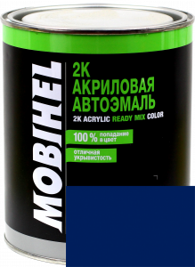 Купить 449 Емаль акрилова Helios Mobihel "Океан" (0,75л) в комплекті з затверджувачем 9900 (0,375л) - Vait.ua
