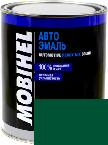 Купить 394 Алкідна однокомпонентна автоемаль Mobihel "Темно-зелена", 1л - Vait.ua