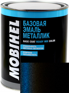 Купить 635 Автоемаль базова "металік" Helios Mobihel "Чорний шоколад", 1л - Vait.ua