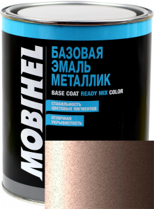 Купить 670 Автоемаль базова "металік" Helios Mobihel "Сандаловий", 1л - Vait.ua