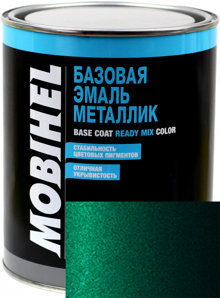 600 черный UNI металлик автоэмаль MOBIHEL (1л)