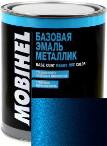 Купить 499 Автоемаль базова "металік" Helios Mobihel "Рів'єра", 1л - Vait.ua