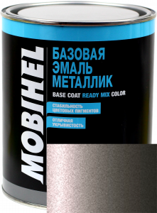 Купить 513 Автоемаль базова "металік" Helios Mobihel "Чорна перлина", 1л - Vait.ua