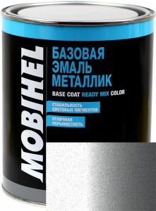 Купить 691 Автоемаль базова "металік" Helios Mobihel "Платина", 1л - Vait.ua