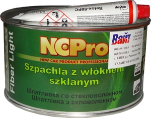 Купить Шпаклівка полегшена зі скловолокном FIBER LIGHT NCPro, 1,2 кг - Vait.ua