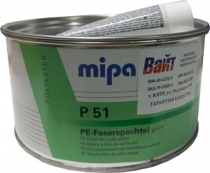 Купить Шпаклівка зі скловолокном MIPA P51 green, 1,8 кг - Vait.ua