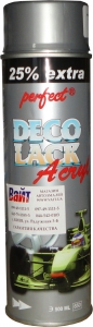 Купить Аерозольна фарба Perfect DECO LACK "Чорний мат", 500 мл - Vait.ua