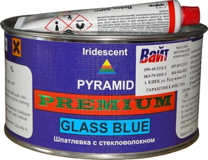 Купить Шпаклівка зі скловолокном Pyramid GLASS BLUE PREMIUM, 1л - Vait.ua