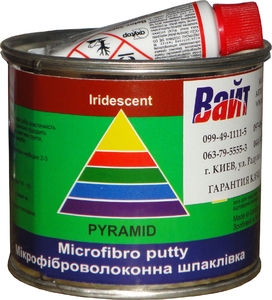 Купить Шпаклівка зі скловолокном Pyramid STANDART MICROFIBRA PUTTY, 0,25 кг - Vait.ua