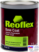 RX B-01 Base Coat, White, Reoflex, Эмаль базовая (1,0л), белый