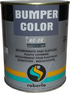 Купить РОЗЛИВ (від 100мл) - Бамперна фарба Bumper color BC-20 Roberlo антрацит - Vait.ua