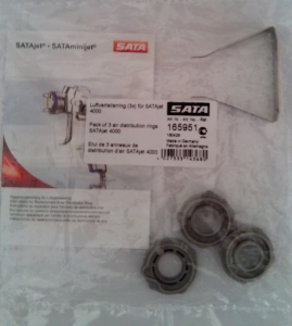 Купить SATA Кільце під дюзу SATAjet 4000 B (3шт) - Vait.ua