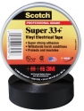 80611207012 Изоляционная лента 3M Scotch® Super 33+ ПВХ, 19мм х 20м х 0,18мм, черная
