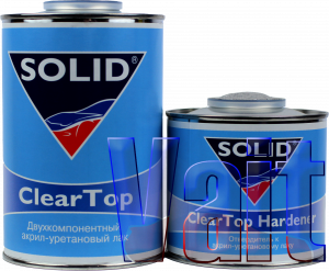Купить Лак MS Solid Top Clear (1л) + затверджувач (0,5л) - Vait.ua