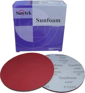 Купить Абразивний полірувальний диск Sunmight SUNTEK SUNFOAM S33SF "сітка+губка" d150мм, P1500 - Vait.ua