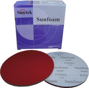 Купить Абразивний полірувальний диск Sunmight SUNTEK SUNFOAM S33SF "сітка+губка" d150мм, P3000 - Vait.ua
