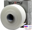 Поролоновый самоклеющийся валик для проемов SOTRO Soft Tape, D13мм, 5м, упаковка 50м