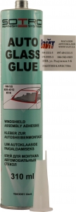 Купить T063001 Клей поліуретановий для монтажу автоскла в гільзі <SOTRO Auto Glass GLUE>, 310мл - Vait.ua