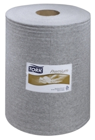Купить 520337 Нетканий матеріал Tork Premium 520 для видалення масла та жиру в рулоні в коробі, 148,2 м, 390 аркушів - Vait.ua