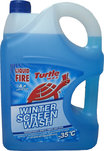 Купить Зимняя жидкость для стеклоомывателя Turtle Wax Liquid Fire (-35С) - Vait.ua