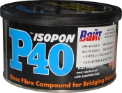 ISOPON P40® Стекловолоконная шпатлевка U-Pol, 250мл