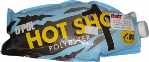 Купить HOT1/M Легкошлифуемая доводочная финишная шпатлевка U-POL HOT SHOT1 в пакете, 600 мл - Vait.ua