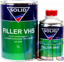 2К Акриловий антикорозійний ґрунт-наповнювач 4:1 SOLID FILLER VHS low VOC (1 л) + затверджувач (250 мл), сірий