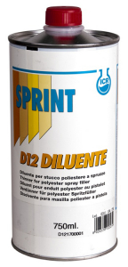 Купить D12 Розчинник Sprint для рідкої шпаклівки F18, 0,75л - Vait.ua