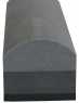 Шліфувальна колодка "Вайт" (серія "VTP"), вигляд C, 'Profi', сіра, напівкругла, 140х45х40мм