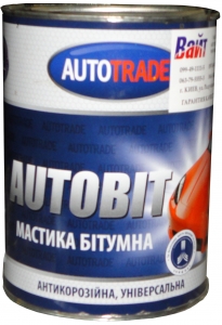 Купить Мастика бітумна антикорозійна "Автотрейд", 1л - Vait.ua