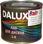 Однокомпонентний лак для дисків Dalux (ЧОРНИЙ БЛИСК) Black Gloss, 0,5л