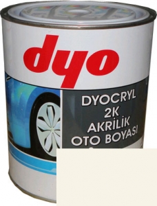 Купить 201 Акриловая 2К автоэмаль DYO "Белый" в комплекте с отвердителем - Vait.ua