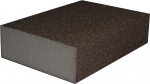 Чотиристоронній абразивний блок KAEF на середньому еластичному поролоні, серія 100, 98х69х26 мм, K150 (P280)