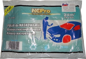 Купить Плівка маскувальна поліетиленова (Light) NCPro прозора, 4 х 6м - Vait.ua