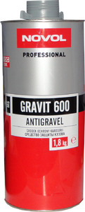 Купить 37844 Антигравійне покриття MS - Novol GRAVIT 600 чорне, 1,8 кг - Vait.ua