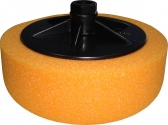 Круг полірувальний "ВАЙТ" з різьбленням М14 універсальний (помаранчевий), D150mm